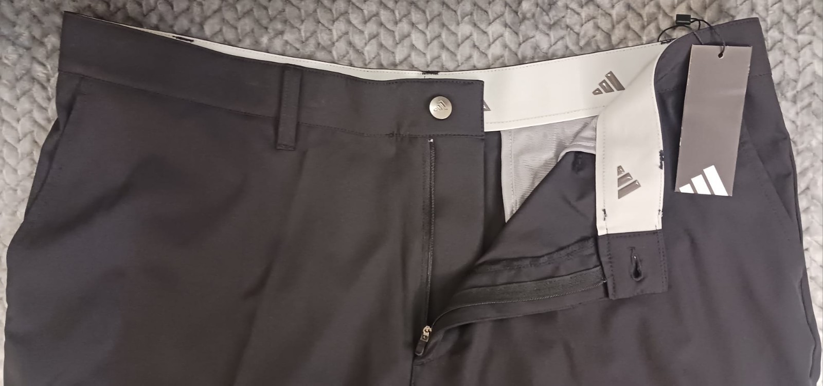 ADIDAS ULTIMATE 365 CORE 8.5" LIGHTWEIGHT WOVEN GOLF SHORTS MEN Size 38 Black thumbnail 3