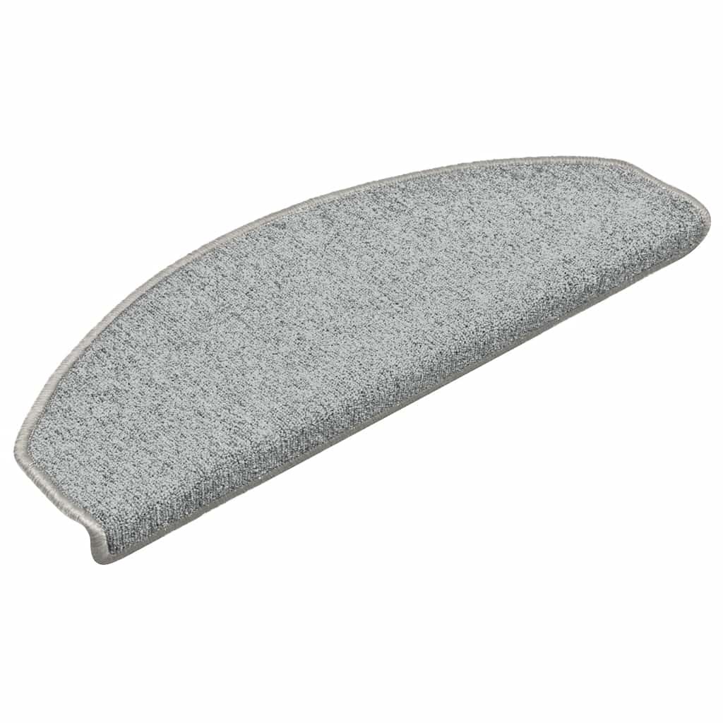 Tappeto per scale Pure Nature Terra semicircolare 23,5 x 65 cm