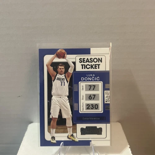 2021-22 Panini Contenders LUKA DONCIC Season Ticket