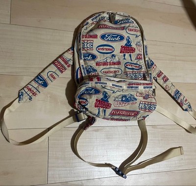 Hysteric Glamor 2-Way Bag Rucks Waist Pouch All-Over Pattern