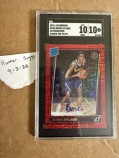 2021-22 Panini Donruss - Rated Rookie Bones Hyland #244 Choice Red /99 (RC)