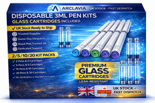 Disposable / Beauty Peptide Pen Kits With 3ml Glass Cartridges | UK Stock