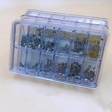 12 Sizes Washer Clip Spacer Ring Watch Pusher Button Circlip Watchmakers Tool