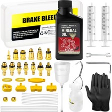 Brake Bleed Kit for Shimano, TEKTRO, TRP Hydraulic Disc Brakes, Bike Brake Bl...
