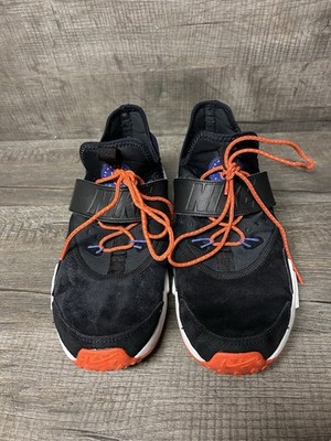 Nike Huarache Men's Sneakers - Size 10 -- Black Orange White Purple AH7335-002