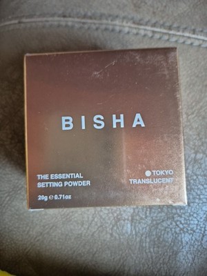 Bisha Essential Setting Powder  Tokyo Translucent  Pressed 20g 0.71oz New Sealed