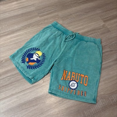 Naruto Shorts Men's Medium 32/34 Casual Anime Athletic Shorts