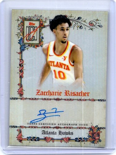 2025 Topps Signature Zaccharie Risacher Base (RAW)