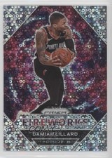 2020-21 Panini Prizm Fireworks Fast Break Prizm Damian Lillard #18 00em