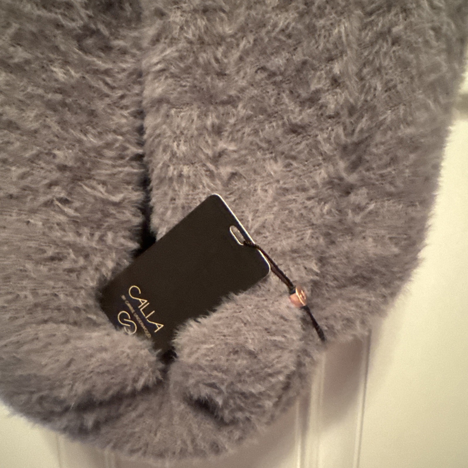 Calia Fuzzy Snood Tubular Scarf