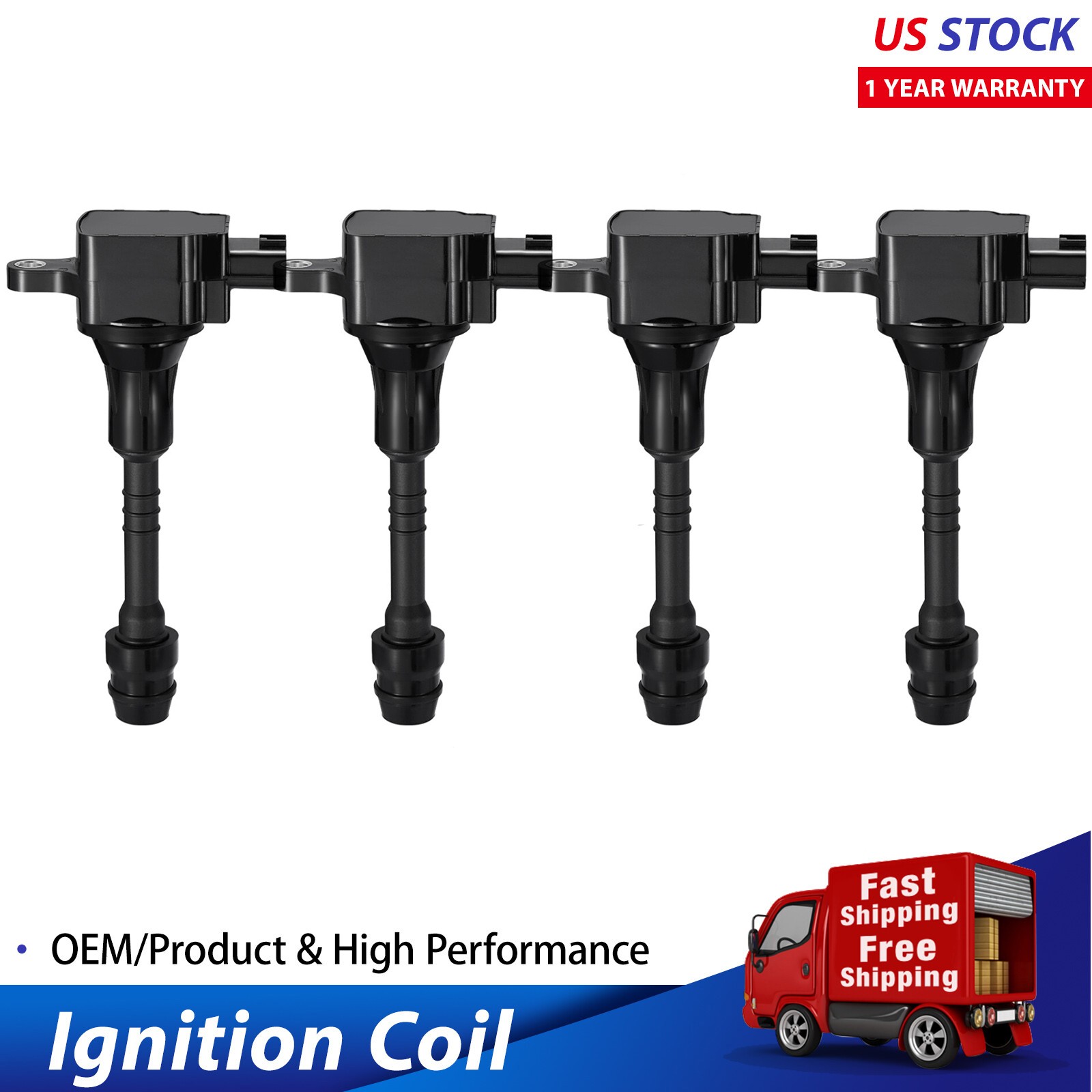 Upgrade Ignition Coil For Nissan Sentra 2002 2003 2004 2005 2006 1.8L L4 UF351