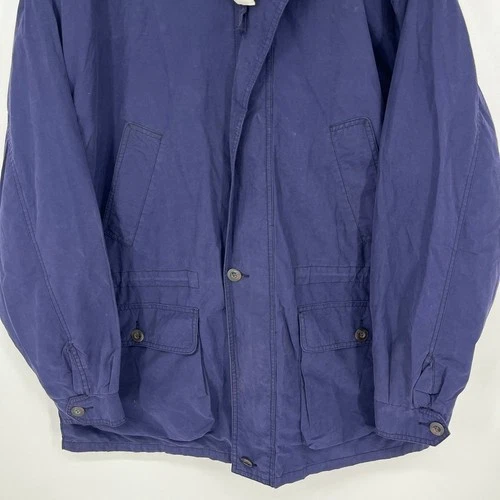 Gap World Classic Sport League Mens Navy Blue Field Jacket Medium 90s New NOS image 9