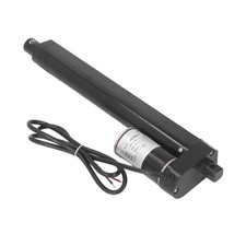 Black Electric Linear Actuator IP65 1000N Metal Gear Motor Massage Chair Linear