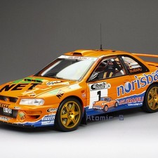 SunStar Car Model 1:18 Subaru Impreza Rally Champion Car Subaru Impreza