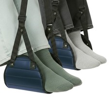 Airplane Foot Rest,Portable Hammock for Plane Travel,Footrest Navy Blue