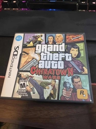 🚔🔥 Grand Theft Auto: Chinatown Wars (Nintendo DS) – CIB + Poster – Rockstar