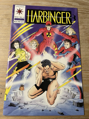 Harbinger #5 With Coupon Mint (Valiant 1992) Jim Shooter