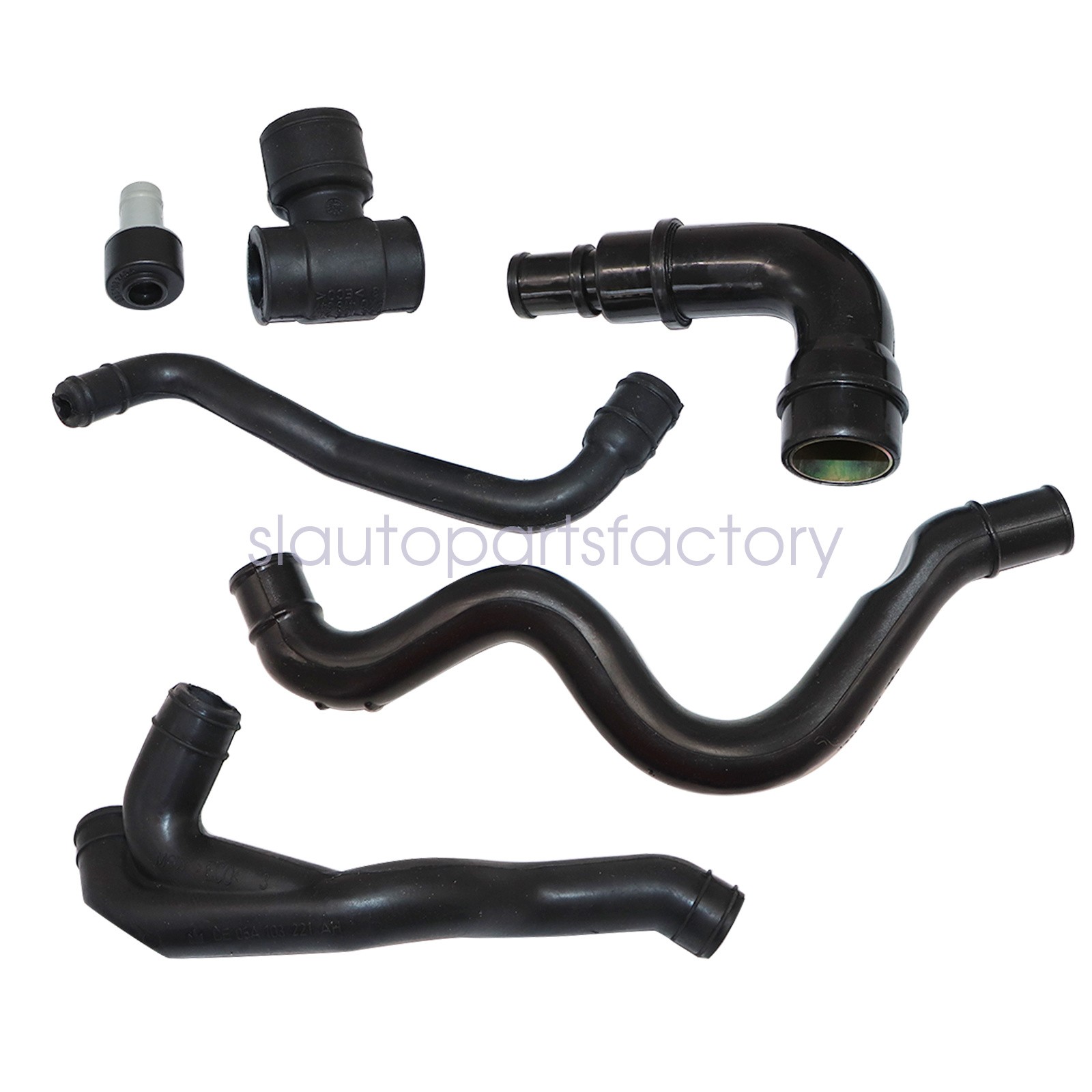 Crankcase Breather Vent Hose Pipe Kit Fit AUDI A4 B6 A6 VW Passat B5 1 ...