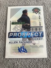 2024 Panini Prospect Edition - Allen Facundo - #2 Prospect Ticket Auto