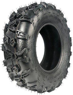 2-Pack 25x8-12 ATV UTV Tires All Terrain 4-Ply Tubeless Mud Trail Quad