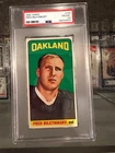 1965 TOPPS #133 FRED BILETNIKOFF OAKLAND RAIDERS ROOKIE CARD PSA 4.5 VG/EX+