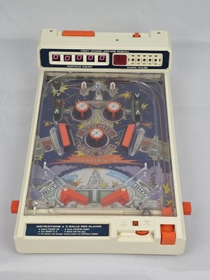 その他 TOMY ATOMIC PINBALL Vintage 1979 Tomy Atomic Arcade Pinball Machine Tabletop Game