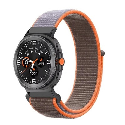 Armband Für Samsung Galaxy Watch 8 / 8 Classic /Ultra 47mm Nylon Sport Loop Band