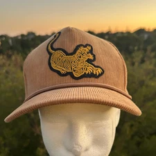 Jerry Garcia "Gold Tiger" Structured Cord Trucker - tan
