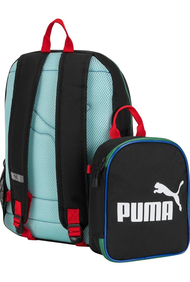 Mochila escolar Puma con lonchera Foto 2 de 3