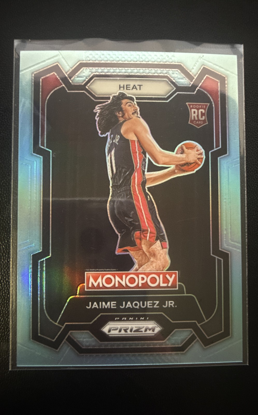 2023-24 Panini Prizm Monopoly - Jaime Jaquez Jr. #48 Light Blue Prizm /199 (RC)