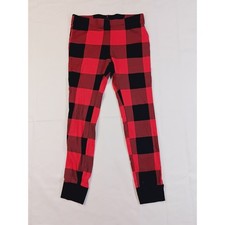 Old Navy Buffalo Plaid Pajama Pants Kids Size M 8 Red Black Sleep Bottoms