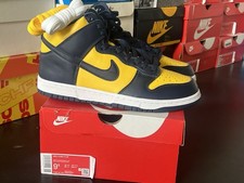 Nike Dunk High SP Michigan Varsity Maize Midnight Navy