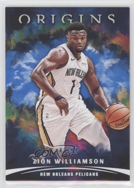 2021-22 Panini Origins Blue 43/99 Zion Williamson #1 b8h