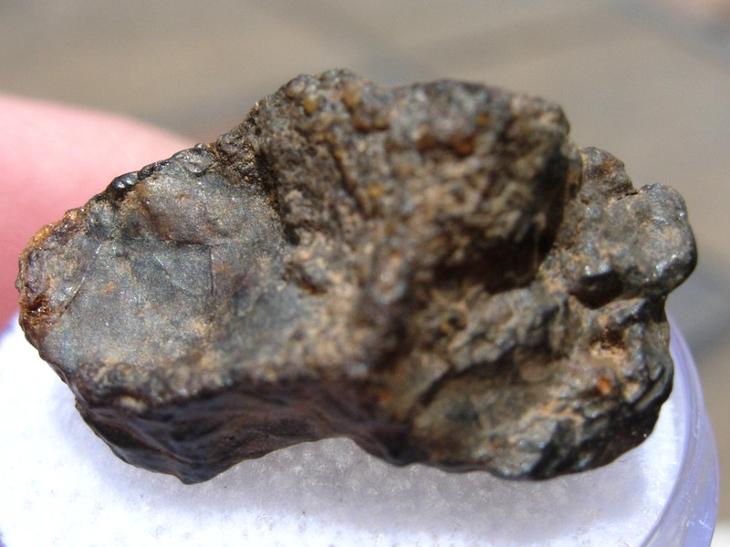 4.01 grams NWA 7045 Meteorite Pallasite, PMG - as found in Africa with a COA