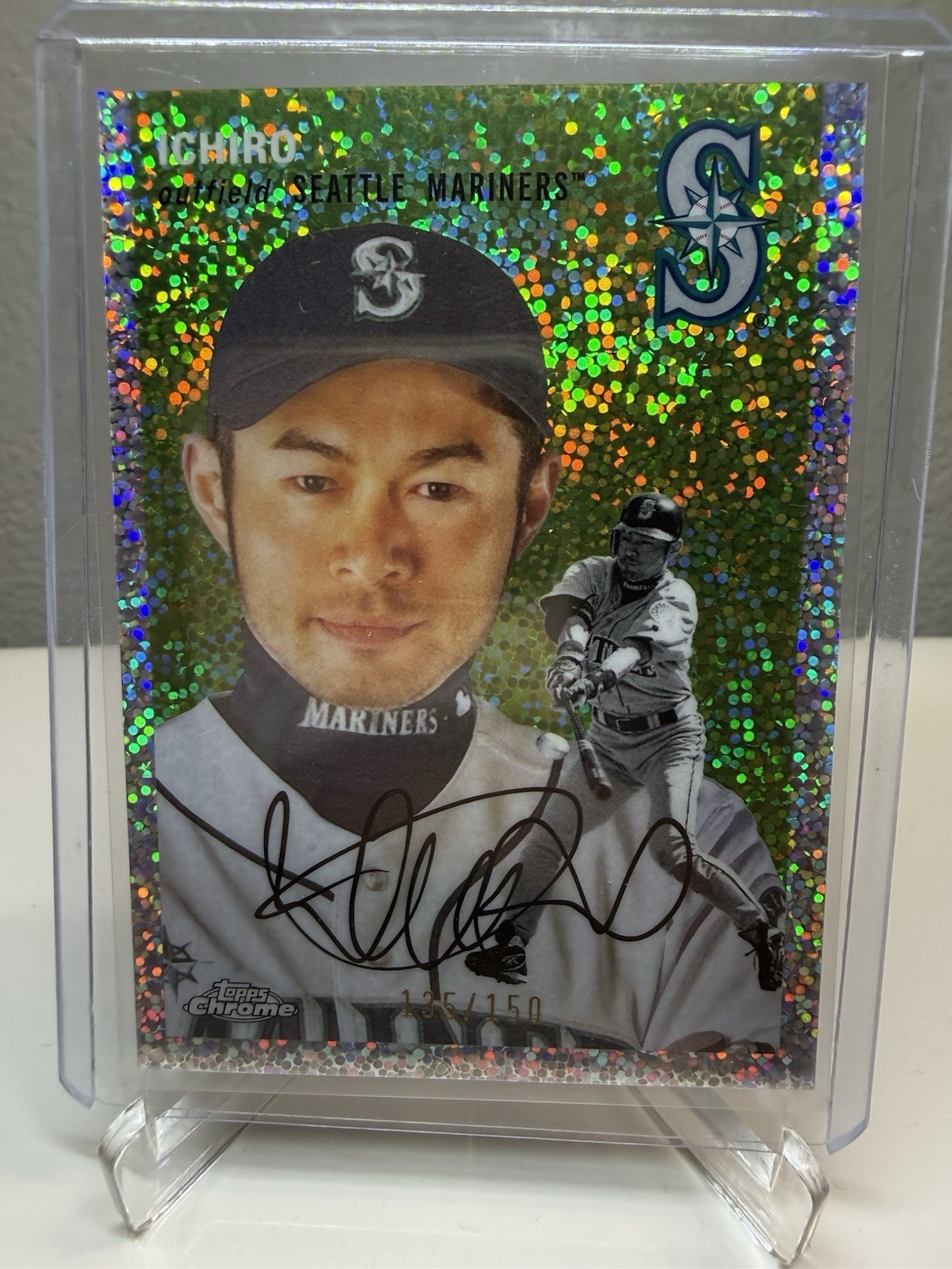 Ichiro Suzuki 2023 Topps Chrome Platinum Anniversary - Speckle Refractor /150