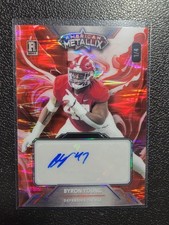 🔥Byron Young 2023 Wild Card 1/4 BOOKEND RED WHITE LAVA WILD LIQUID ROOKIE🔥