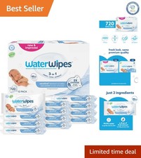 Thicker  Softer Baby Wipes, 720 Count - Dermatologically Tested for Infants