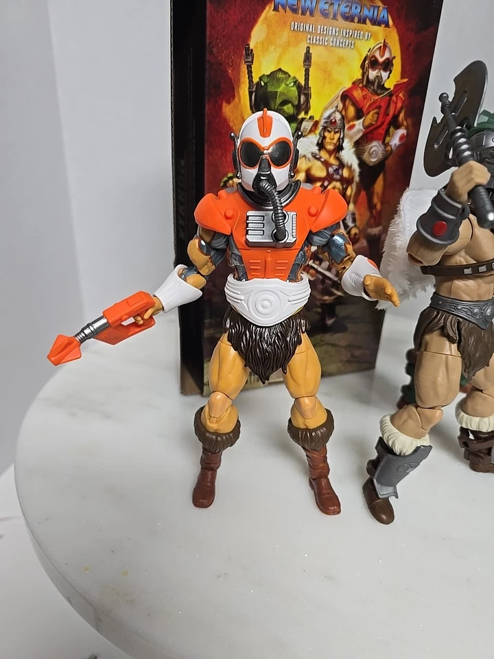 Vykron Masterverse Masters of the Univere New Eternia 7" All 3 Versions Complete - Image 3 of 4