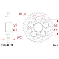 Zahnrad Afam Stahl P525 - Z39 (DIS.50610) Ducati 796 Monster 11/14