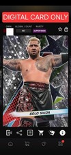 ​[DIGITAL] Topps WWE Slam Solo Sikoa Cosmic Chrome 25 Starfractor Super Rare