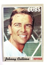1970 TOPPS #375 - Johnny Callison   Chicago Cubs