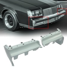 Ecotric Front Bumper Filler Set Compatible With 1984-1987 Buick Regal All 2 Door