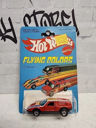 1975 Mattel Hotwheels Vintage #7 Mercedes C111 Car