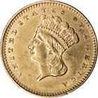 1856 Indian Princess Gold — photo from another recent sale