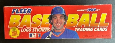 1989 Fleer Baseball Set (660) Bill Ripken BLACK BOX Error Card + GRIFFEY RC NRMT