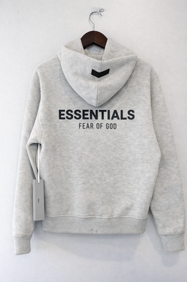 ESSENTIALS FEAR OF GOD オートミール　ライトグレー　M Fear of God Essentials Hoodie Light Oatmeal MB