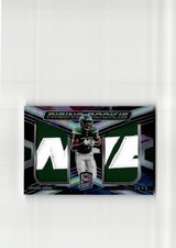 2020 Panini Spectra Denzel Mims Rising Rookie Materials Nebula #/2 #RRM-DM