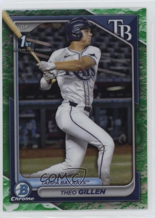 2024 Bowman Draft Chrome Lunar Glow Refractor Theo Gillen #BDC-73 0j5z