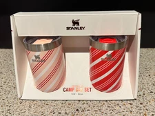 Target X Stanley 2pk 12 oz. Stainless Steel  Cup Candy Cane & Strawberry Twist