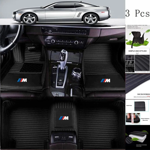 For BMW All Models Car Floor Mats Waterproof Carpets All-weather Front&Rear Sets - Picture 9 of 47